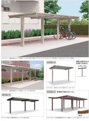 画像1: 四国化成　サイクルポート　VFT-R　オープンタイプ (1)