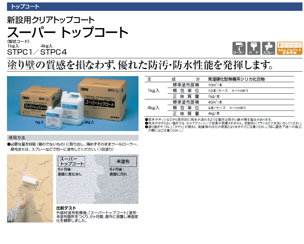 四国化成 スーパートップコート STPC画像