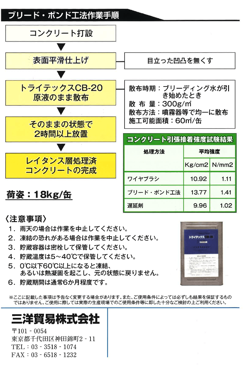 トライテックスCB-20 三洋貿易株式会社 追加しました！