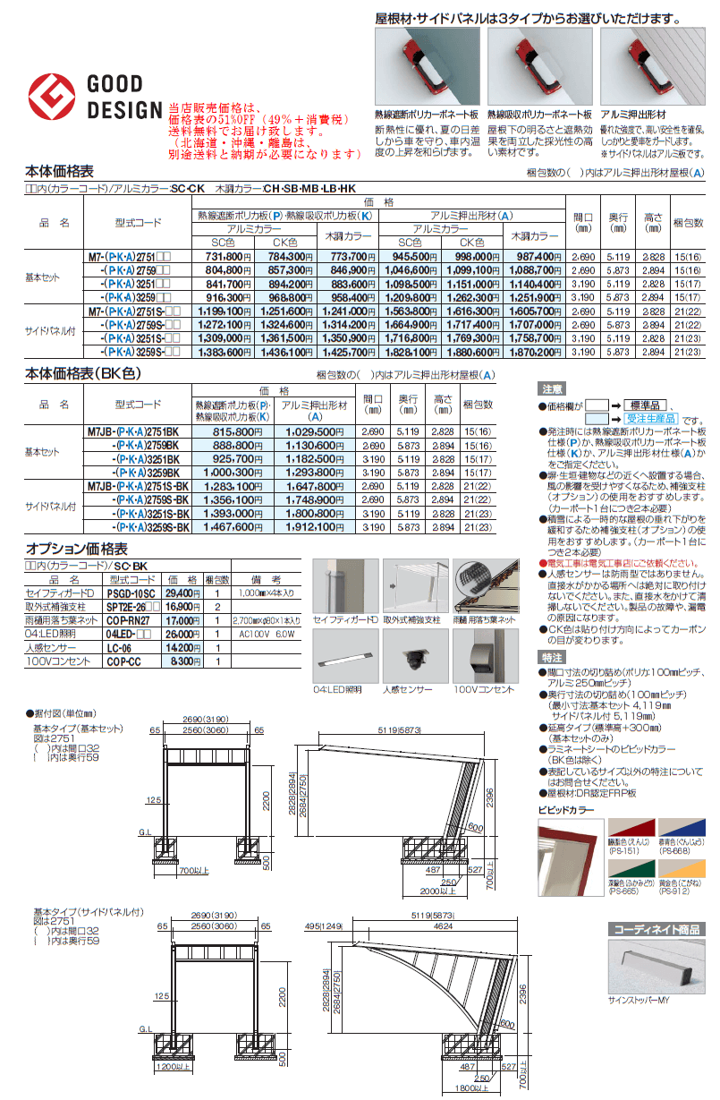 四国化成 マイポート7 基本タイプの通販 価格表の51 Off 送料無料で販売中