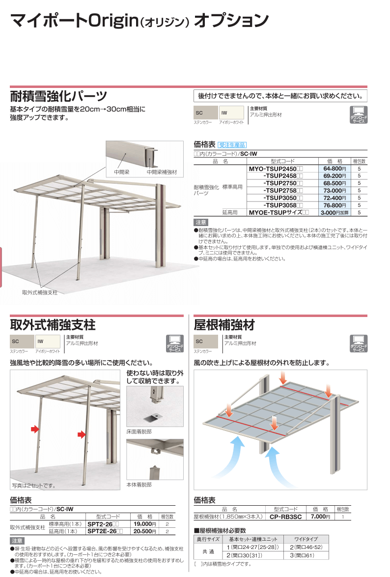 四国化成　マイポートOrigin（オリジン）　オプション画像1